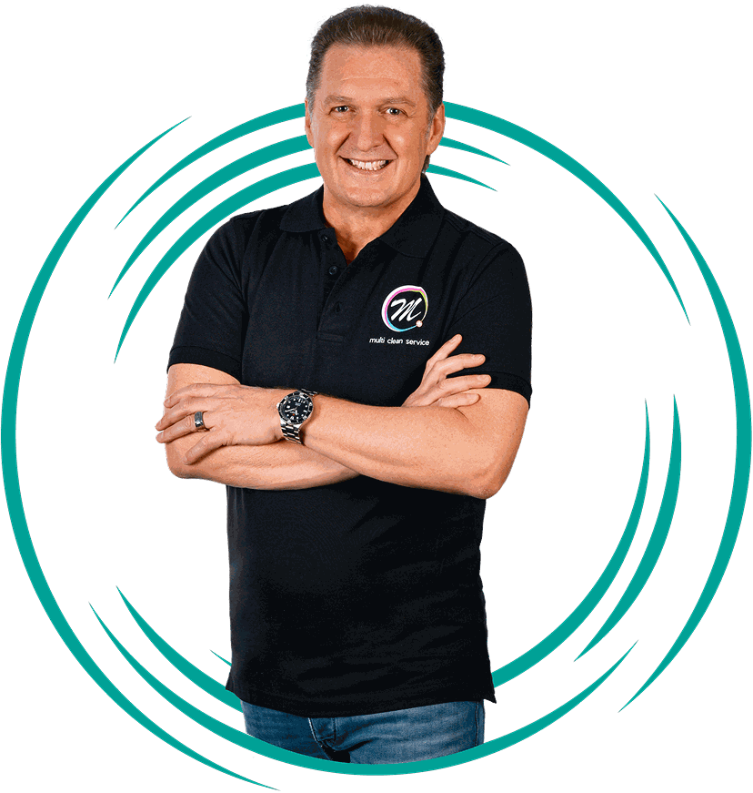 Roland Beltrame, Telefondienst und erste Anlaufstelle für Anrufe bei Multi Clean Service