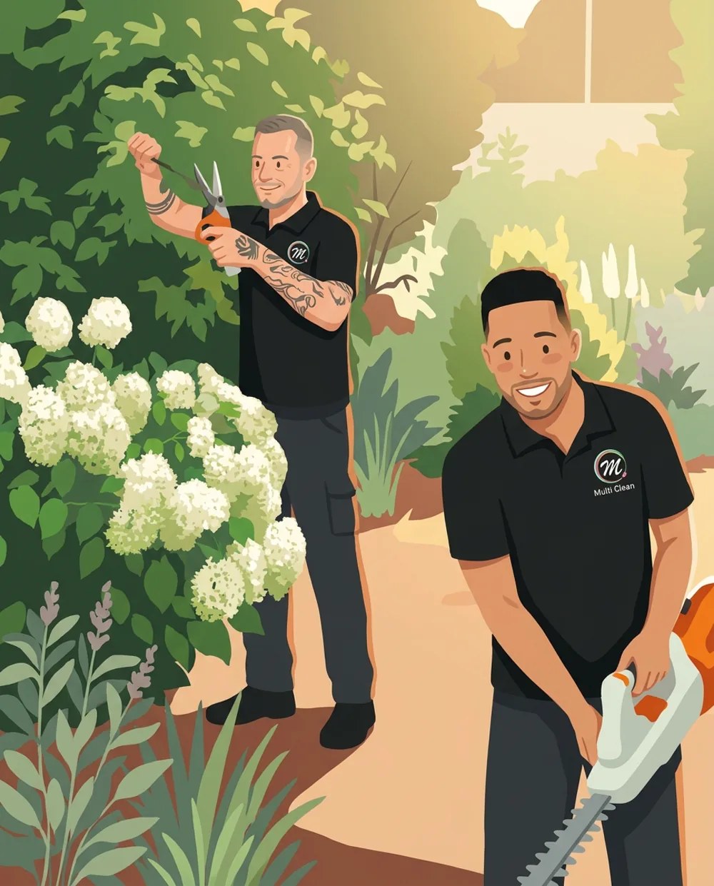 Gartenarbeiten