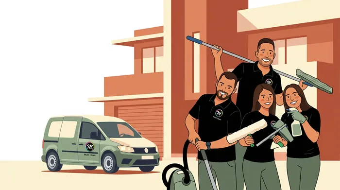Pikettdienst im Zürcher Oberland, Illustration von Multi Clean Service