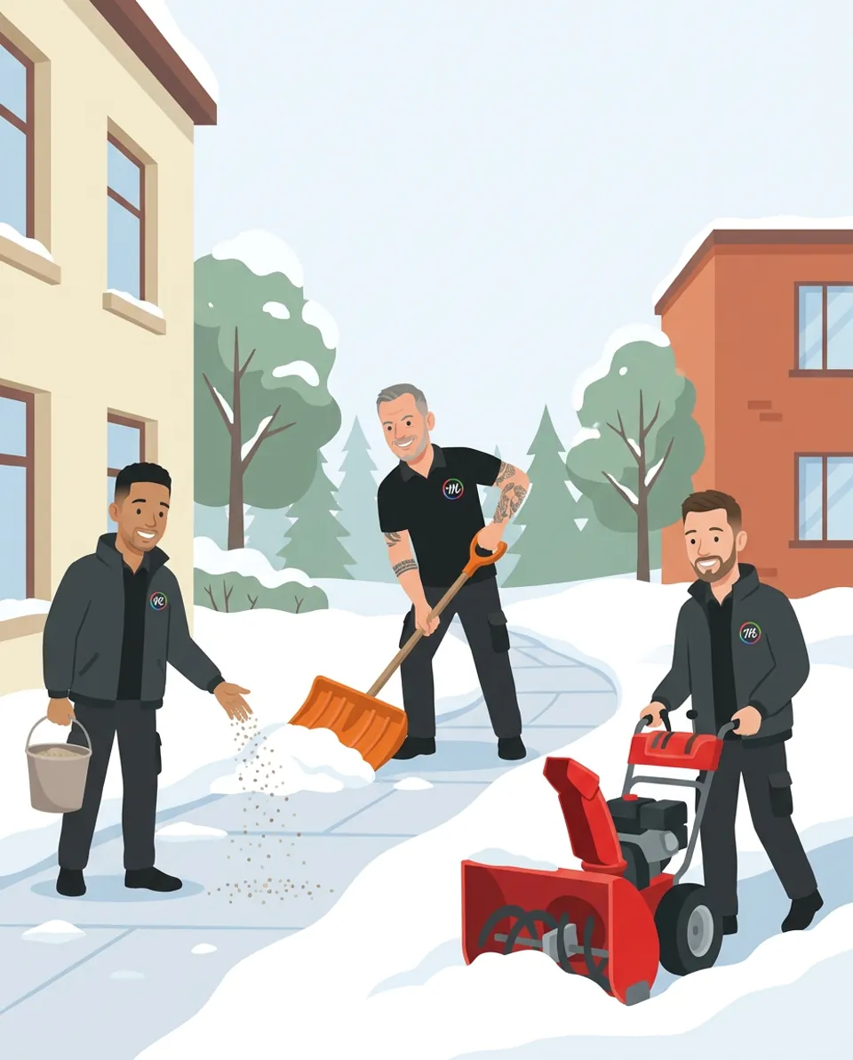 Schneeräumung — Multi Clean Service