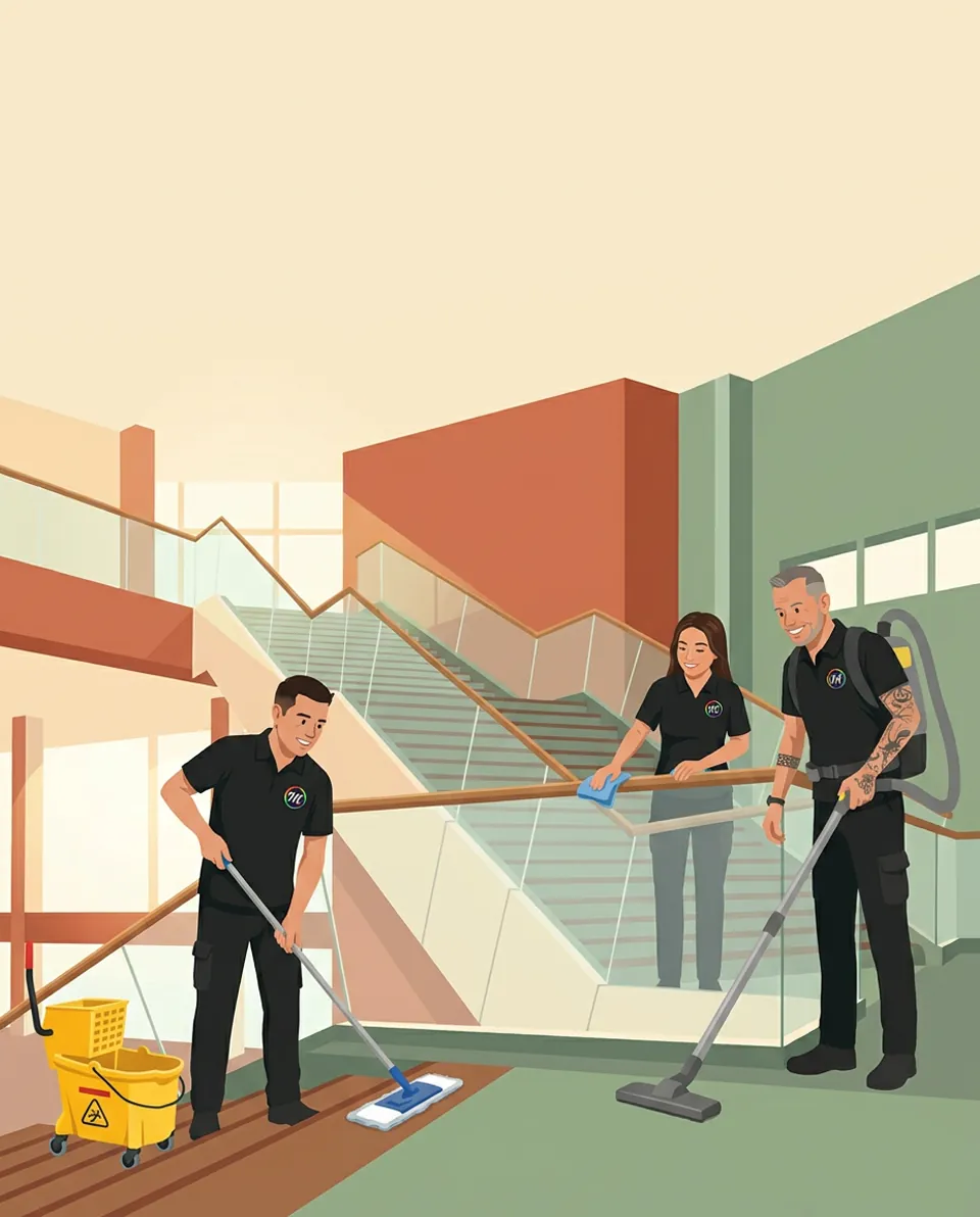 Treppenhausreinigung — Multi Clean Service