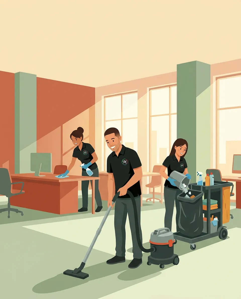 Unterhaltsreinigung Gewerbe — Multi Clean Service